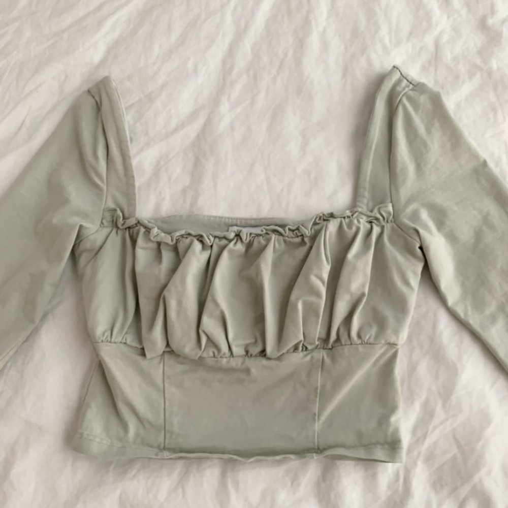 Princess Polly Green Long Sleeve